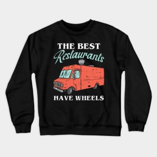 Food Truck, Mobile Food Truck Gifts Crewneck Sweatshirt